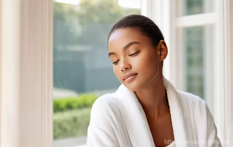 피부 탄력 개선 습관 - **Prompt 2: Vibrant Nutrition for Healthy Skin**
    "A cheerful person, appearing to be in their mi...