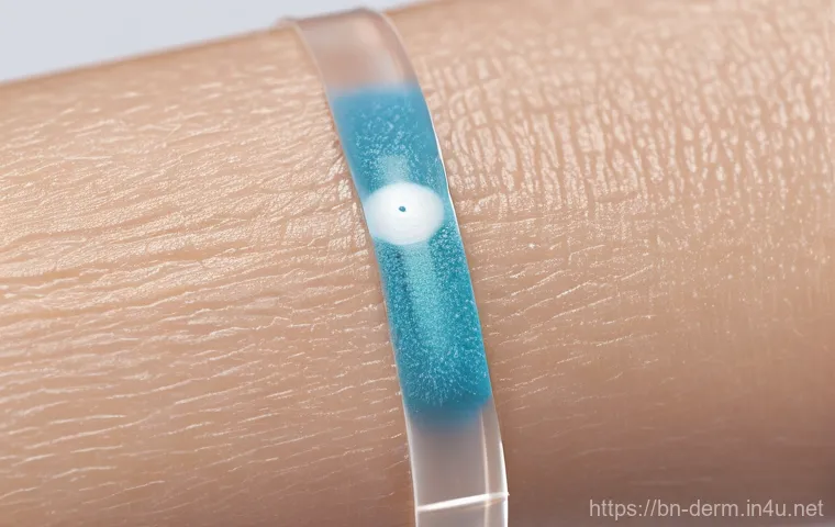 피부과 상처 치유 연고 - **Prompt 1: Gentle Wound Cleansing**
    "A close-up shot of a person, approximately 20-30 years old...